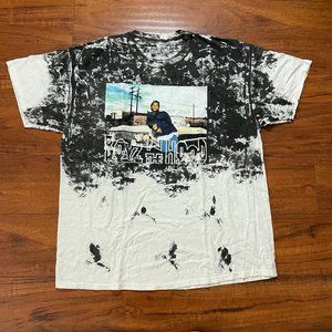 NEW BOYS IN THE HOOD ICE CUBE BLACK TIE DYE T-SHIRT
